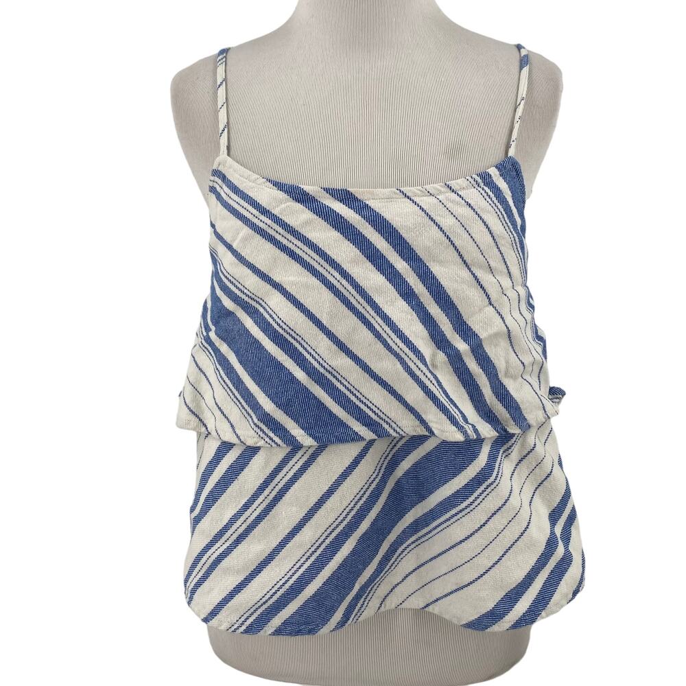 Joie Striped Tiered Tank Top Size XS